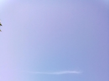 六月蹲马路时的天空.